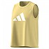 [해외]아디다스 Train Essentials Big 퍼포먼스 Logo tank 스포츠 탑 4141050758 Almost Yellow / White