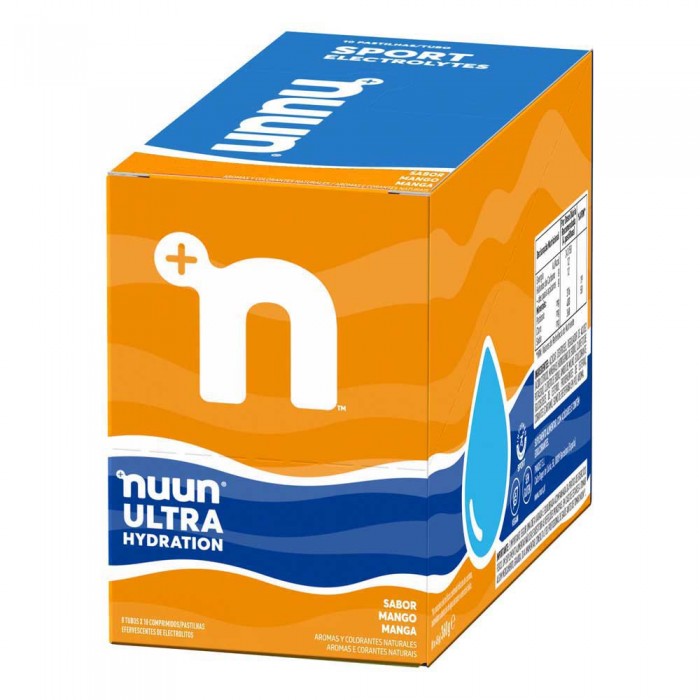 [해외]NUUN Ultra 망고맛 전해질 음료 정제 상자 10정入り 8 단위 6140924856