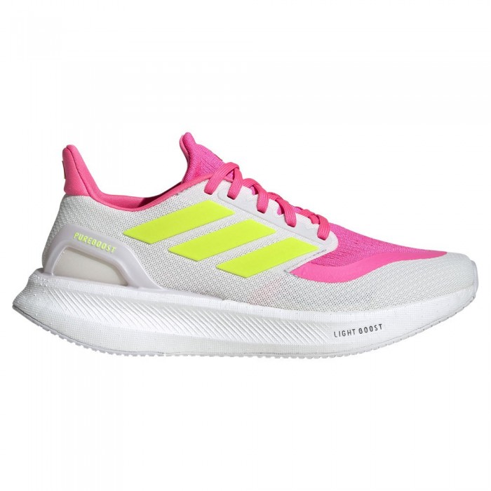 [해외]아디다스 Pureboost 5 러닝화 6141114767 Lucid Pink / Lucid Lemon / Dash Grey