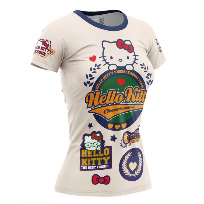 [해외]OTSO Hello Kitty Cheerleading 반팔 티셔츠 6141202940 Beige