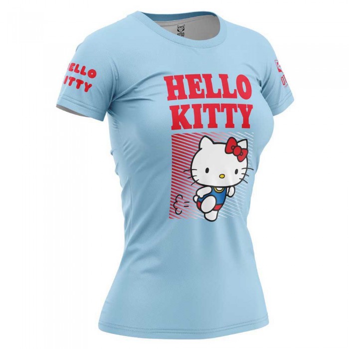 [해외]OTSO Hello Kitty Stripes 반팔 티셔츠 6141202975 Blue / Red