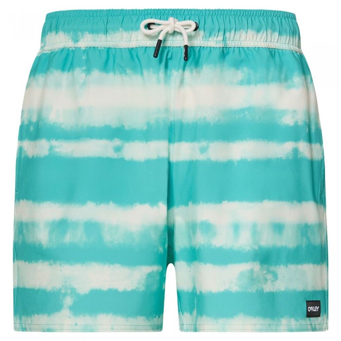 [해외]오클리 APPAREL Blur Stripes RC 16´´ 수영복 6140752865 Blurred Stripe Teal Blue