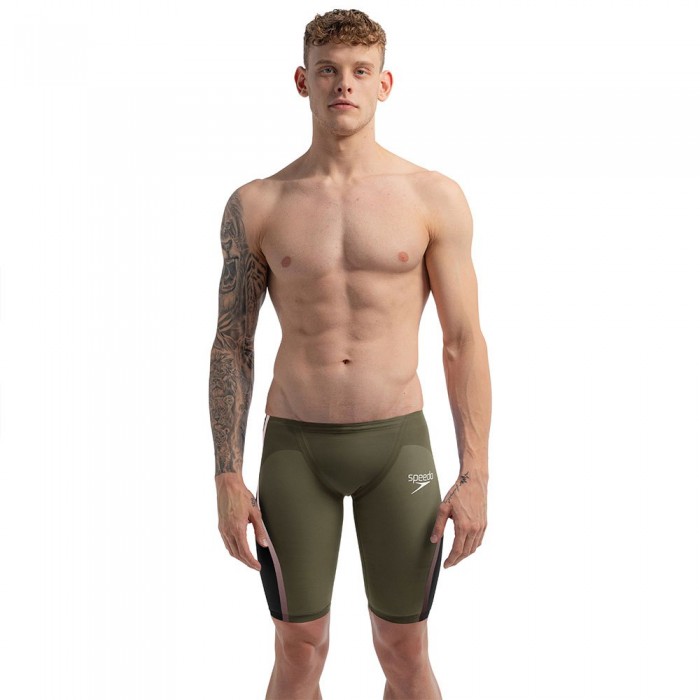 [해외]스피도 Fastskin LZR Pure Intent 2.0 jammer 6141025850 Country Green / Black / Iridescent