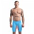 [해외]스피도 Fastskin LZR Pure Valor 2.0 High Waisted jammer 6141025865 Picton Blue / Flame Red