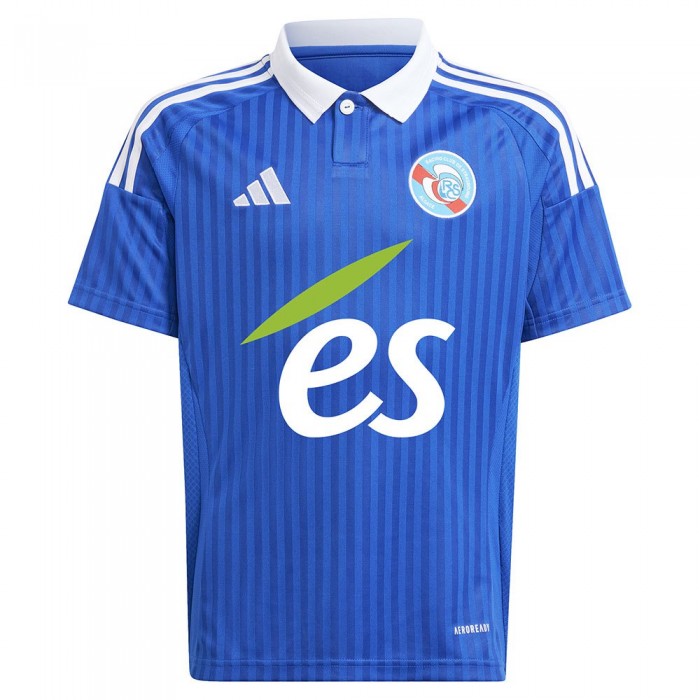 [해외]아디다스 RC Strasbourg 24/25 Home 주니어 반팔 티셔츠 3141047406 Team Royal Blue