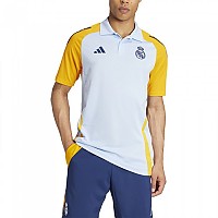 [해외]아디다스 Real Madrid 24/25 반팔 폴로 셔츠 3141050565 Glow Blue / Crew Orange / Team Navy Blue 2