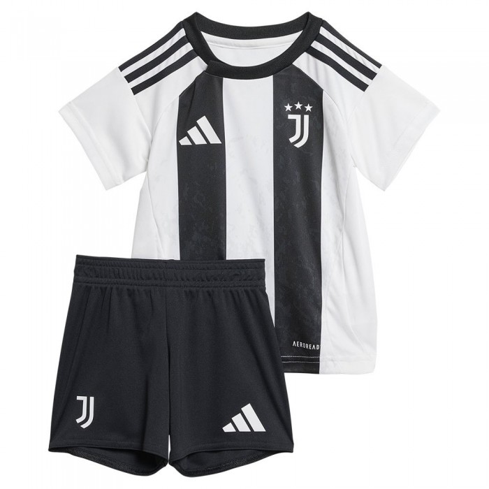 [해외]아디다스 Juventus 24/25 Home 주니어 세트 3141129289 White / Black