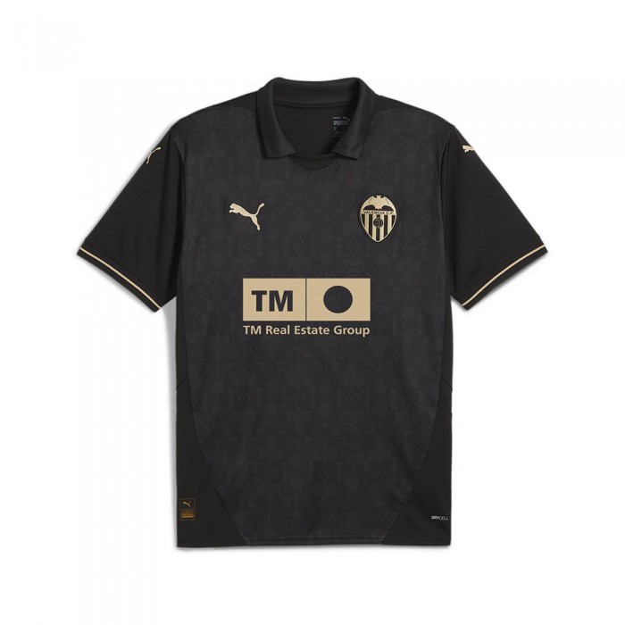 [해외]푸마 Valencia CF 반팔 어웨이 유니폼 3140940518 Black / Gold