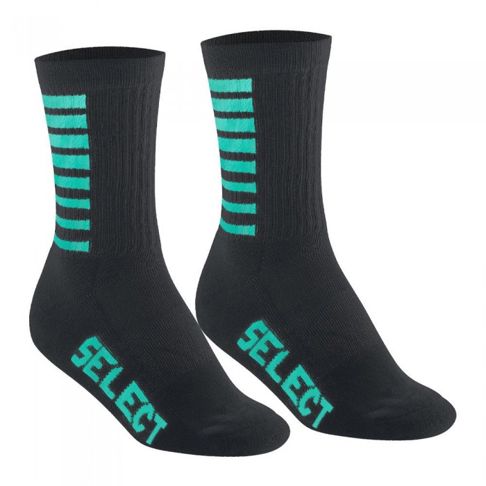 [해외]SELECT Sports Striped 하프 삭스 3139993500 Black / Green