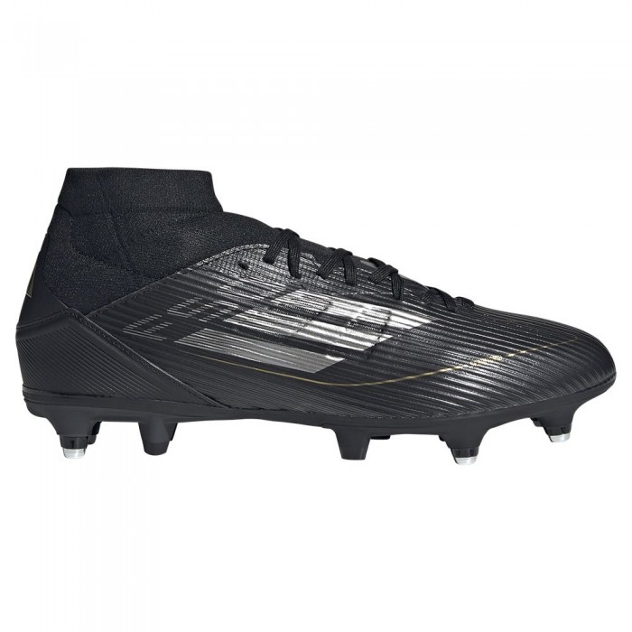 [해외]아디다스 F50 League Mid SG 축구화 3141105188 Core Black / Iron Met / Gold Met