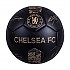 [해외]TEAM MERCHANDISE Chelsea Phantom Signature 축구공 3140675116 Black