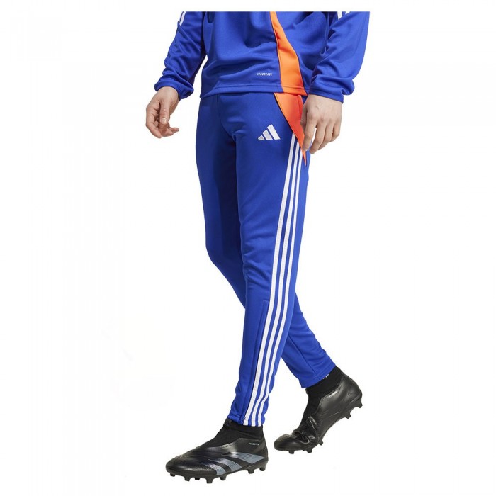 [해외]아디다스 Tiro 24 Slim Training 운동복 바지 3141126652 Lucid Blue / App Solar Red / White