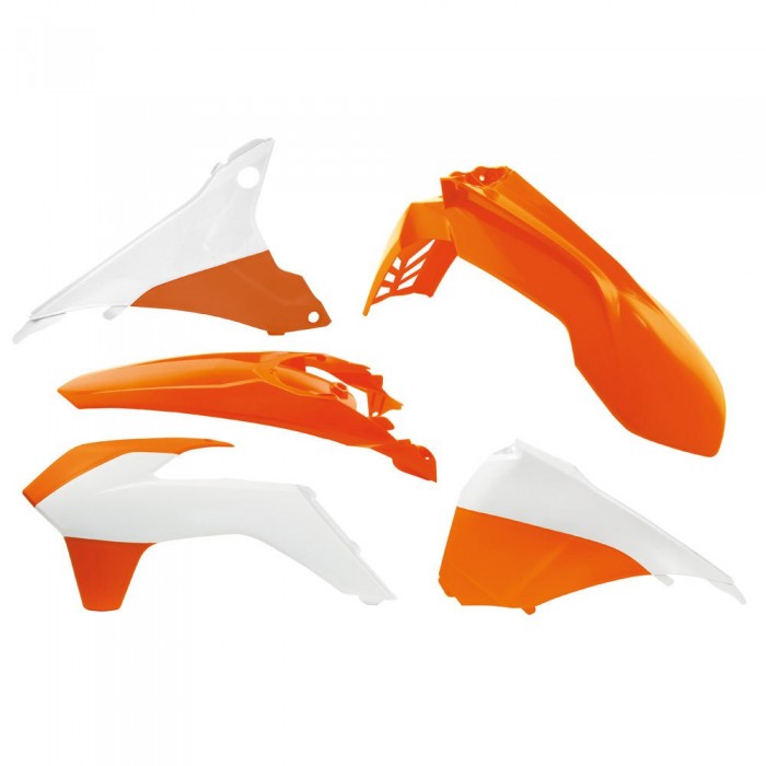 [해외]RTECH KTM EXC/EXC-F 2014-2016 R-KITKTM-OEM-495 오토바이 플라스틱 키트 9140720910 Orange / White