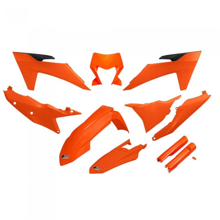 [해외]UFO KTM EXC/EXC-F 2024-2024 With Headlight KTKIT530F-127 Fork Protectors & 오토바이 플라스틱 키트 9140865856 Orange