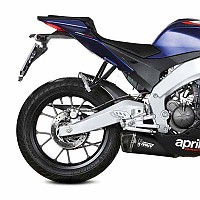 [해외]MIVV Delta Race Aprilia RS 125 2021-24 A.018.LDRB 전체 배기 시스템 형식 승인 9141006378 Black