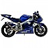 [해외]MIVV GP Yamaha YZF R 1000 1998-2001 머플러를 착용하세요 9141288485 Black /Carbon