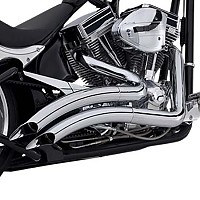 [해외]VANCE + HINES Big Radius 2-2 Big Dog K9 1917 Ref:26037 비인증된 완전 배기 시스템 9140124610 Chrome