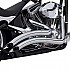 [해외]VANCE + HINES Big Radius 2-2 Big Dog K9 1917 Ref:26037 비인증된 완전 배기 시스템 9140124610 Chrome