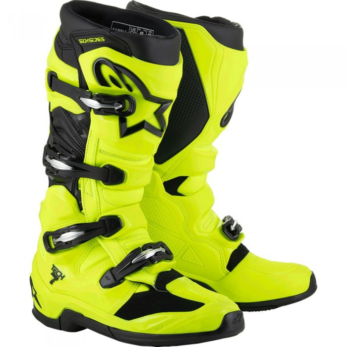 [해외]알파인스타 Tech 7 오프로드 부츠 9141309463 Yellow Fluor / Black