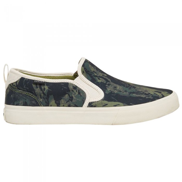 [해외]오클리 APPAREL Banks Canvas 끈없는 운동화 9140752840 Tiger Camo Green