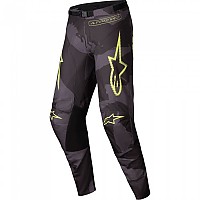 [해외]알파인스타 Racer Hollow 오프로드 바지 9141309372 Dark Camo / Yellow Fluor