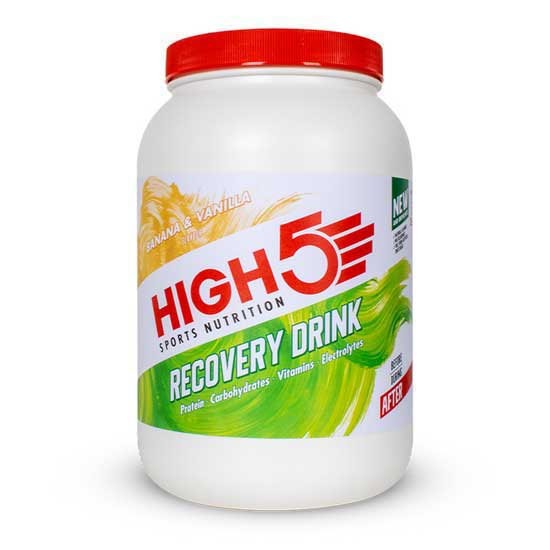 [해외]HIGH5 회복 음료 바나나 & 바닐라 1.6kg 4140947322 Multicolor