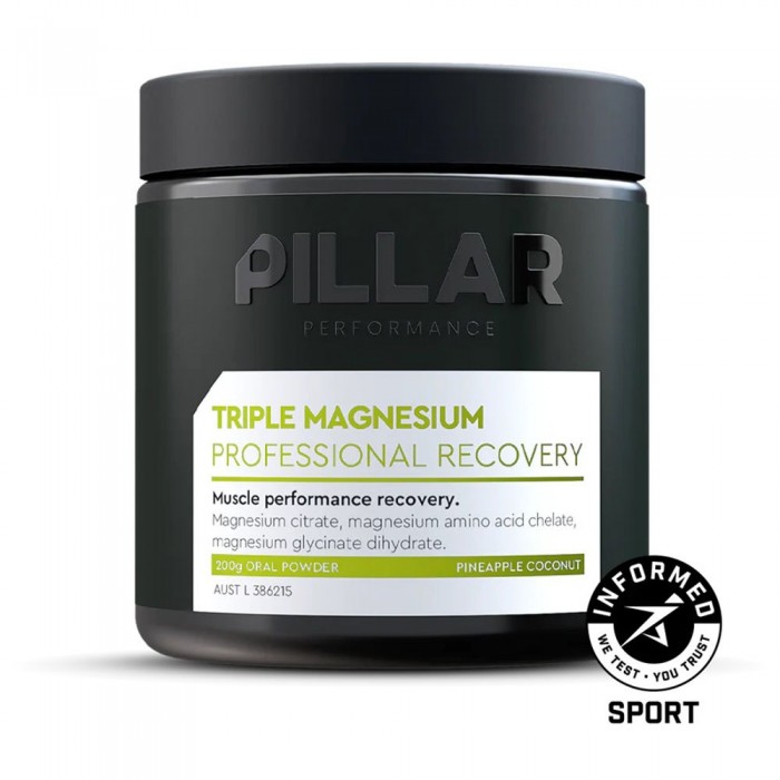 [해외]PILLAR PERFORMANCE 파인애플코코넛 Triple Magnesium Professional Recovery 200g 4140753951