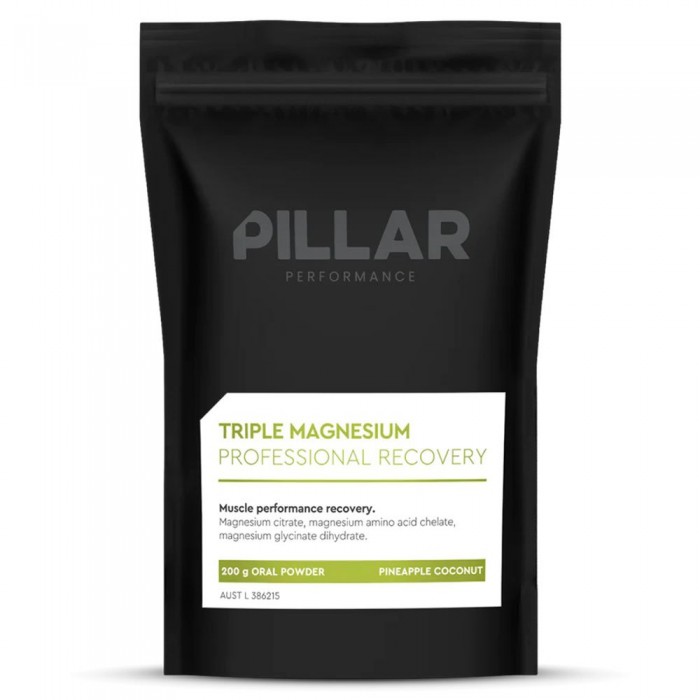 [해외]PILLAR PERFORMANCE 파인애플코코넛 Triple Magnesium Professional Recovery 200g 4140753952