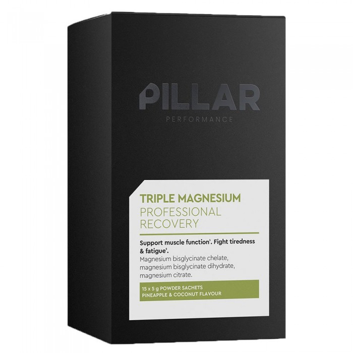 [해외]PILLAR PERFORMANCE Triple Magnesium Travel Pack 전문 회복 15개의 단일 복용량 사쉐 파인애플&코코넛 4141306188