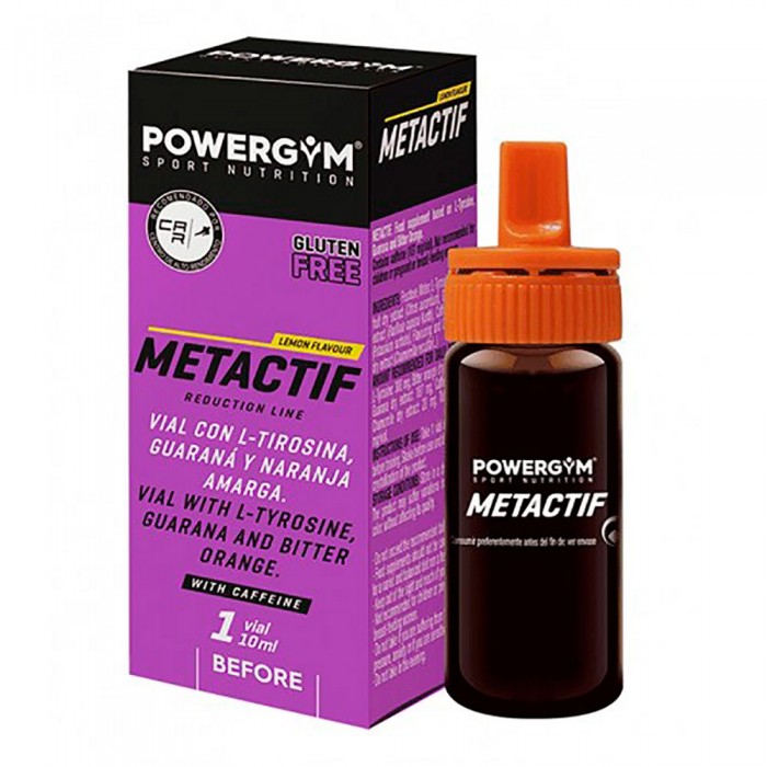 [해외]POWERGYM 대사활성화약병 Metactif 10ml 1 단위 레몬 4140242042 White