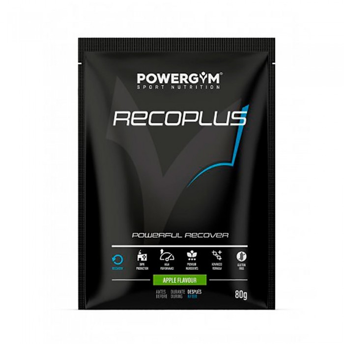 [해외]POWERGYM 회복 모노도스 Recoplus 80gr 1 단위 사과 4140242047 White