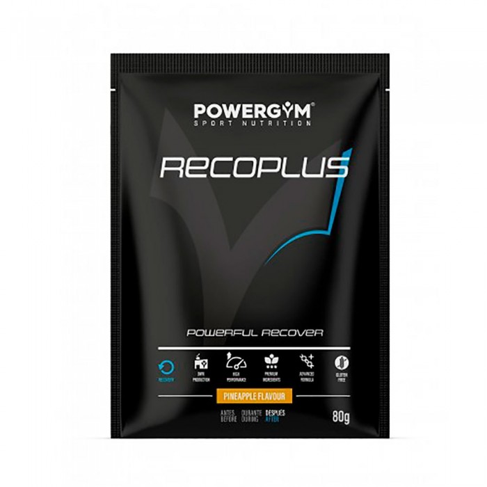 [해외]POWERGYM 회복 모노도스 Recoplus 80gr 1 단위 파인애플 4140242049 White