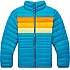 [해외]COTOPAXI Fuego 다운 자켓 4140906069 Poolside Stripe