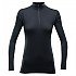 [해외]DEVOLD OF NORWAY Breeze Merino 150 하프 지퍼 긴팔 티셔츠 4141211822 Black