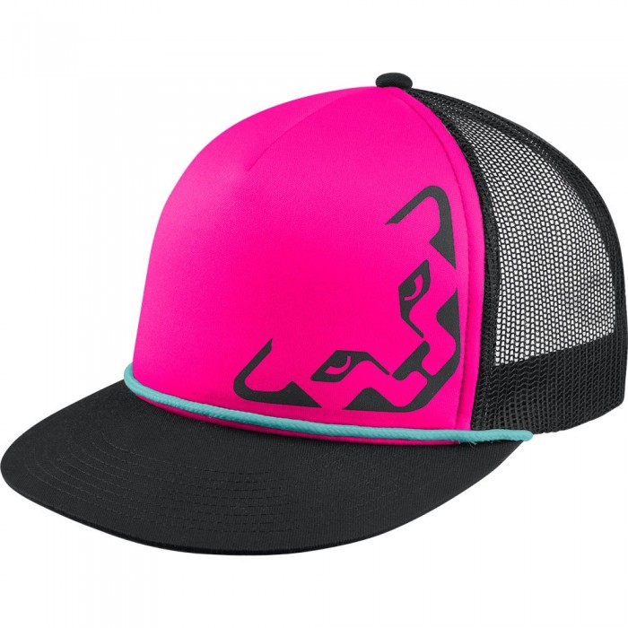 [해외]다이나핏 Trucker 3.0 모자 4139544270 Pink Glo / Black / DNA Green