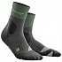 [해외]CEP 하이킹 Merino Mid-Cut 양말 4141311601 Green / Grey