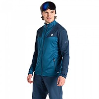 [해외]Dare2B Substratum III Core Stretch 풀지퍼 스웨트셔츠 4140780769 Kingfisher Blue / Moonlight Denim