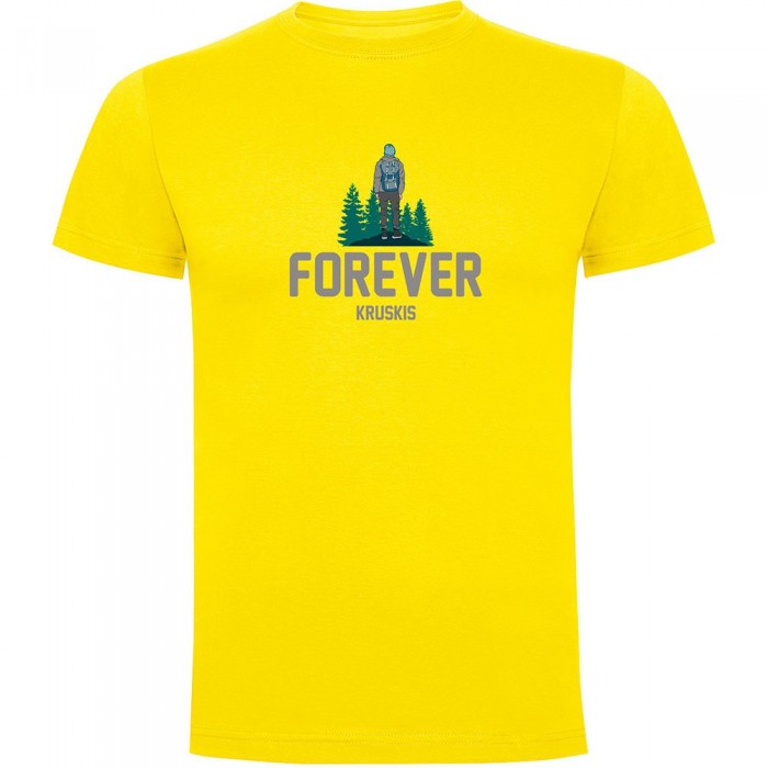 [해외]KRUSKIS Forever 반팔 티셔츠 4141146751 Yellow