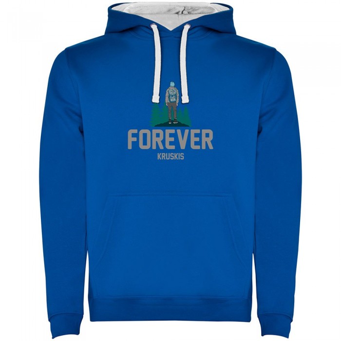 [해외]KRUSKIS Forever Two-Colour 후드티 4141146754 Royal Blue / White