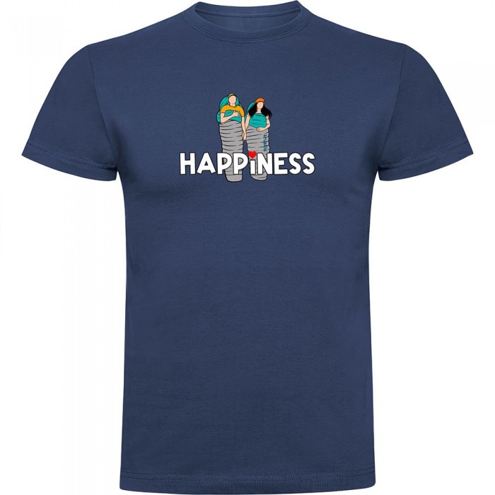 [해외]KRUSKIS Happiness 반팔 티셔츠 4141146797 Denim Blue