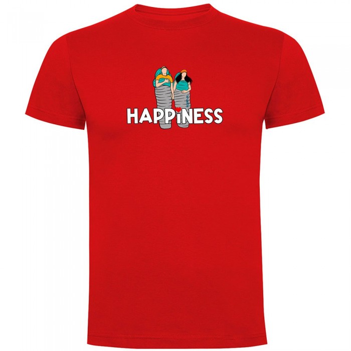 [해외]KRUSKIS Happiness 반팔 티셔츠 4141146803 Red