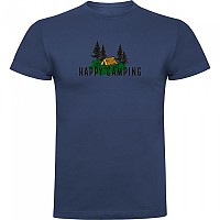 [해외]KRUSKIS Happy Camping 반팔 티셔츠 4141146826 Denim Blue