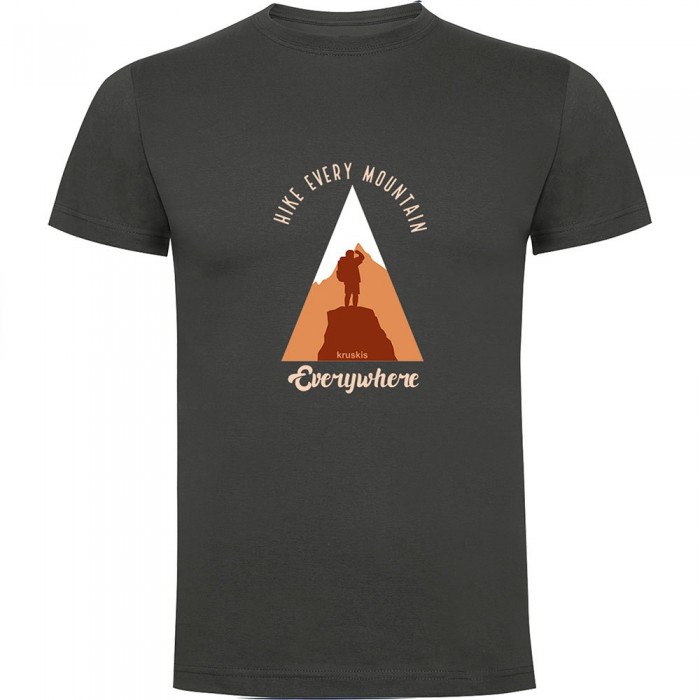 [해외]KRUSKIS Hike Every Mountain 반팔 티셔츠 4141146853 Dark Grey