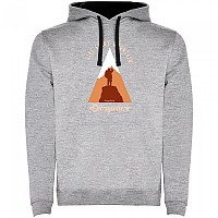 [해외]KRUSKIS Hike Every Mountain Two-Colour 후드티 4141146869 Heather Grey / Black