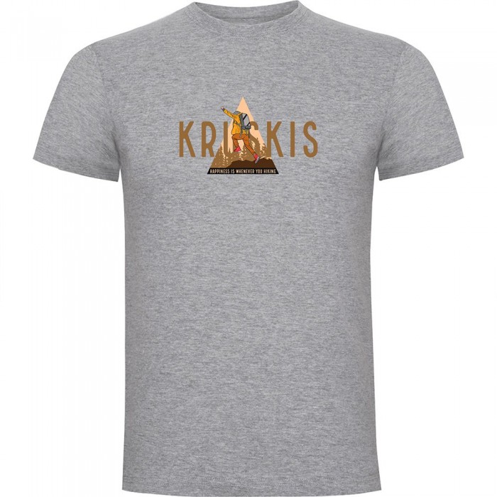 [해외]KRUSKIS Whenever 반팔 티셔츠 4141147031 Heather Grey