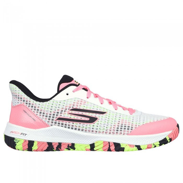 [해외]스케쳐스 Viper Court Pro 신발 12140744790 White Synthetic/ Textile/ Multi Trim