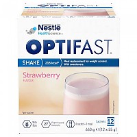 [해외]OPTIFAST 쉐이크 체중 관리 제품 딸기 12x55 gr 7140899836