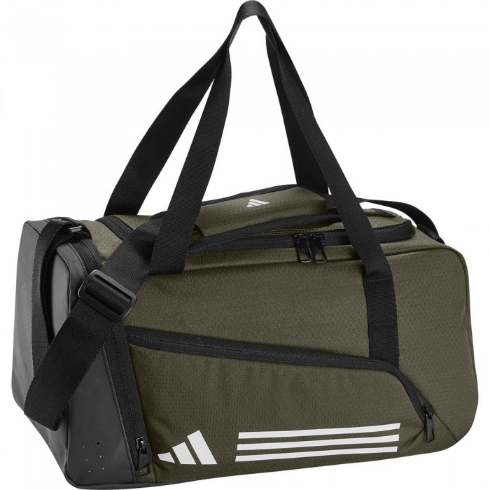 [해외]아디다스 Essentials 3 Stripes XS 16.5L 더플백 7141059375 Olive Strata / White