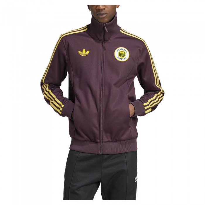 [해외]아디다스 Portland Timbers Originals 트랙 자켓 7141126560 Shadow Maroon / Bold Gold