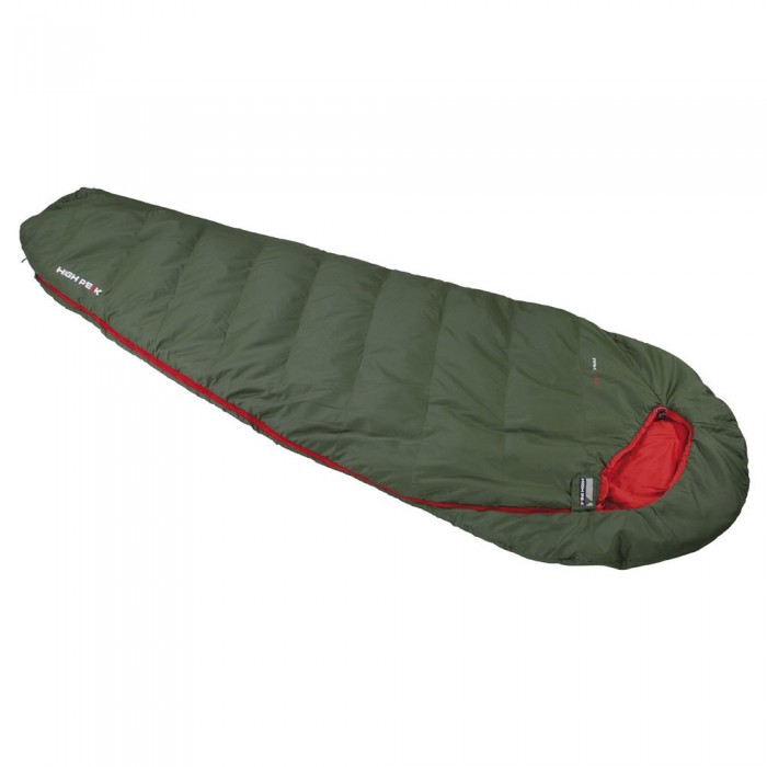 [해외]HIGH PEAK 침낭 Pak 600 ECO 4140846228 Green / Red